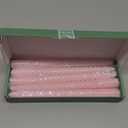 10 Inch 10 Pack Soft Baby Pink Spiral Taper Candle Set, Long Candles Dripless Unscented Candlesticks for Dinner Shower Party Birthday Wedding Engagement Party Valentine's and Home Decor