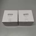 2 x 3/4 Inch Self Standing Rubber Cane Tips, Heavy Duty Non Slip Quad Base Walking Cane Tips, Durable 4 Prong Cane Tip Replacement, Rubber Tips for Canes and Walking Sticks, Cane Accessories for Seniors (Black)