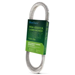 BlueStars 954-05022A Deck Belt - for 46-inch Mower Deck Cub Cadet XT1 LT46 XT2 LX46 XT2-LX46 KW Enduro Craftsman T240 T2800 T3100 - Replaces 954-05022 754-05022A 754-05022 | Aramid Cord | 1/2 x 108.5