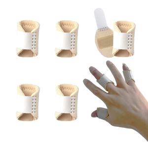 Thumb Finger Splints (5Pcs), Trigger Finger Splint Thumb Brace for Broken Finger, Straightening, Arthritis, Sprained, Pain Relief, Finger Stabilizer Support for Thumb/Middle/Ring/Index/Pinky Fingers
