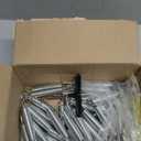 40 Pack Trampoline Springs 5.5 Heavy Duty Galvanized Steel Replacement Trampoline Parts Springs with T Hook, Great for Outdoor Trampoline Aotob, Skywalker, JumpKing, UpperBounce, SkyBound