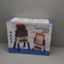 Kids Easel for Toddlers Age 2-4 Art Magnetic White Board & Chalkboard Double Side Adjustable Stand Drawing Writing Learning Educational Toy for 2 3 4 Year Boys Girl Birthday Gifts (Blue)