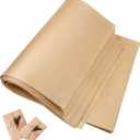 15”x 20”Kraft Paper Sheets Bulk Brown Paper Large Craft Paper for Arts, Drawing, DIY Projects, Brown Wrapping for Gift Shipping Packaging 200 Sheets