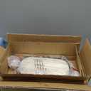 Velaze 3.6QT Dutch Oven for Bread Baking,Oval Cast Iron Enameled Bread Oven Pan with Lid and Offset Handles,Oven Safe to 500°F for Homemade Sourdough Bread(Red)