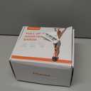 Pull Up Assistance Bands, 350lbs Heavy Duty Resistance Band for Pull Up, 4 Pull Up Bands with Two Foots Fabric Feet/Knee Rest, Adjustable Weight/Size Bands for Pull Up Assist for Strength Training (Orange)