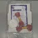 COTOPHER 18Pcs Christmas Cookie Boxes with Window, 4x4x2.5 inch White Bakery Boxes for Gift Giving, Mini Cake Boxes Holiday Pastries Boxes for Cakes Muffins Donuts Chocolate Strawberries