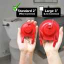 Korky 4010XP 2X Long-Life Standard 2-inch Complete Fixes: Running, Noisy, No/Slow Refill, and No/Weak Flush Easy to Install Toilet Repair Kit, Black