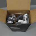 Round Hair Blow Dryer Brush - 1.2 Inch Ceramic Barrel Hair Dryer Brush for Short/Middle Hair, One Step Hair Drying, Volumizing, Straightening and Styling(Yellow-Black, 1.2 Inch)