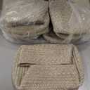 8 Pack Small Storage Baskets for Organizing, Woven Rope Bins for Bathroom, Closet, Shelf Organizer, Cute Cube Decorative Box for Towels, Baby Nursery, Toys, Gift Empty Baskets - 11.5"x7.5"x4.7"-Brown