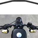 1" Motorcycle Handlebar for Sportster Cruiser XL 8831200 - PSLER 25mm Motorcycle Drag Bar for Cafe Racer Custom Chopper Softail Dyna Street Bob