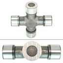 2 x 5-160X Universal U-Joint for 1410 Series (OSR) & Bearing Strap Kit Compatible with 1953-2022 Cadilla/c Chevy Dodg/e for/d G/MC Infinit/i Isuz/u Jagua/r Nissa/n Ra/m