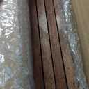 4 Panel Room Divider Short Folding Screen Room Divider,Double Sided Bamboo Room Divider Screen for Room Separation,Brown,47.2" H x 61.4" W