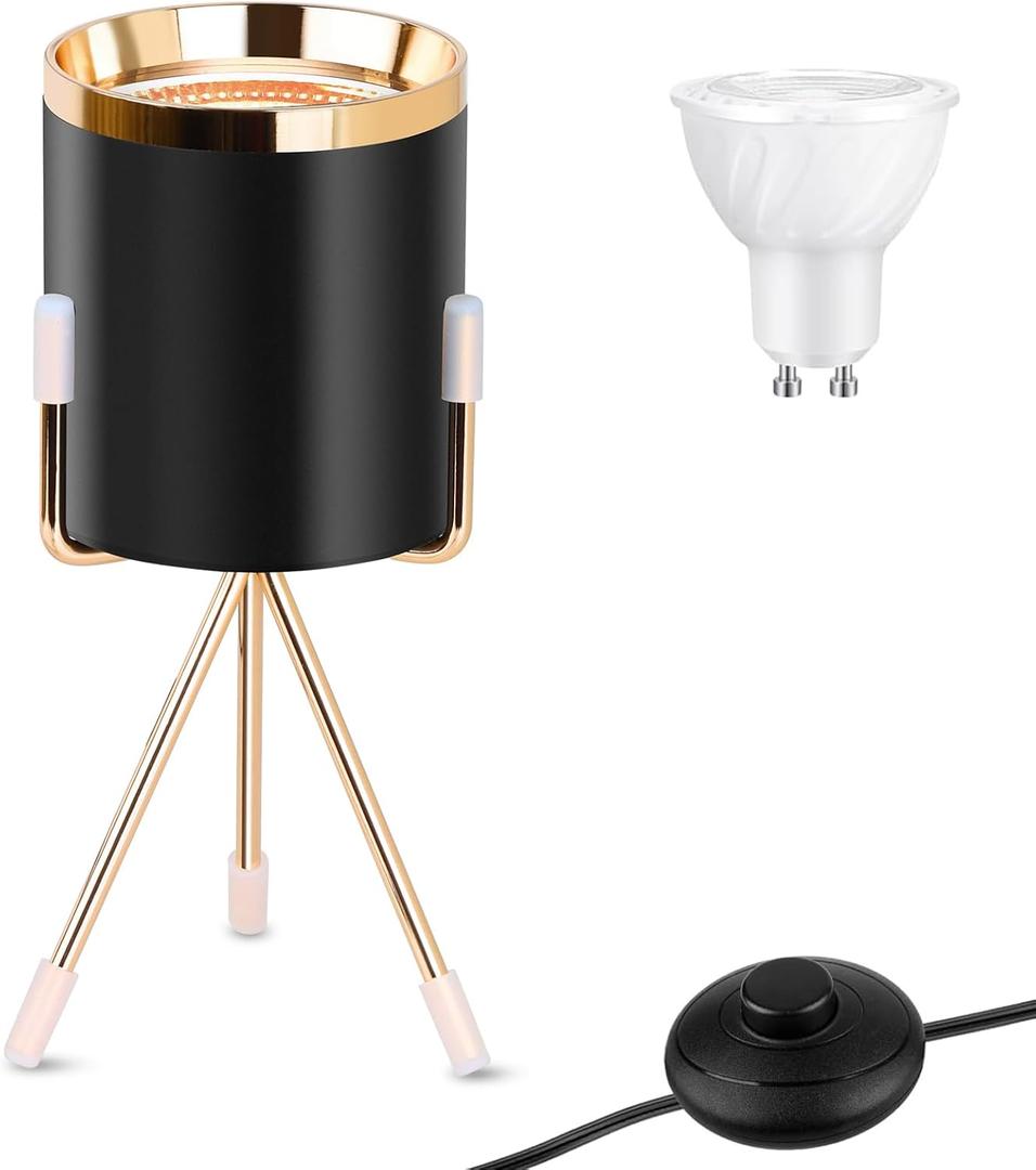 Spot Lights Indoor Floor Lamp, 6W Uplighting Indoor, Floor Can Lights for Plants Pictures Corner Ambient Lighting, Foot Switch, 1 Pack