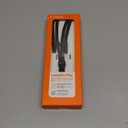 TORRAS Phone Lanyard Crossbody with 2 Phone Tabs, Adjustable Anti Theft Phone Strap for All Phones, Premium Metal Buckles, Skin-Friendly, Universal Cell Phone Neck lanyard for Travel Essentials, Black