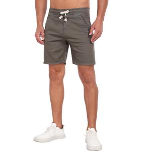 WAYRUNZ Chino Shorts Mens Shorts with Elastic Waistband