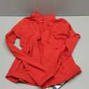 AVGO Womens Workout Jackets Lightweight Athletic Zip Up Jacket Slim Fit Running Gym Top with Pockets & Thumb Holes (Medium, Red)