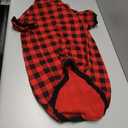Dog Hoodie Sweater Red Buffalo Plaid Pet Clothes Warm and Soft Breathable Cozy Pet Hoodies for Large Dogs Dog Sweaters for Extra Large Dogs with Pocket(XXL)