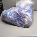 7X16ft Christmas Village Garage Door Cover Colorful Winter Snow Night Pine Tree Santa Claus Backdrop Xmas Fantasy Cartoon Fairy Tale Kids Party Decoration Outdoor Indoor Banner Cover