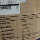 COLAMY Upholstered Parsons Dining Chairs Set of 2, Fabric Dining Room Kitchen Side Chair with Nailhead Trim and Wood Legs - Beige