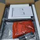 TV Stand with Fabric Drawer, Entertainment Center for 50 55 Inch TV, Industrial TV Console Table with Open Storage Shelves for Living Room, Bedroom, Rustic Brown