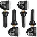CDWTPS TPMS Sensor GM 4Pack, 315MHZ Tire Pressure Monitor System for Chevy Silverado GMC Buick Cadillac Hummer Pontiac GM SAAB Saturn Replace#13598771,13598772,13586335,13581558,20923680