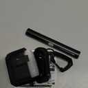 Compatible with AirPods 4 Case,Magnetic Automatic Lock with Phone Stand & Cleaning Kit,Compatible with Magsafe Cover -Black