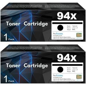 94X Toner Cartridge Black High Yield | Work for Laserjet Pro M118dw Toner, Pro M148dw, M148fdw, M118, M148, M149fdw Printer | for HP Laserjet 94X Black Toner Cartridge, 2-Pack