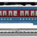 Lionel The Polar Express Electric O Gauge Bluetooth 5.0 Train Set with Remote, Voice Control, Lights, Sounds & Smoke, Christmas Model Train, Ages 14+
