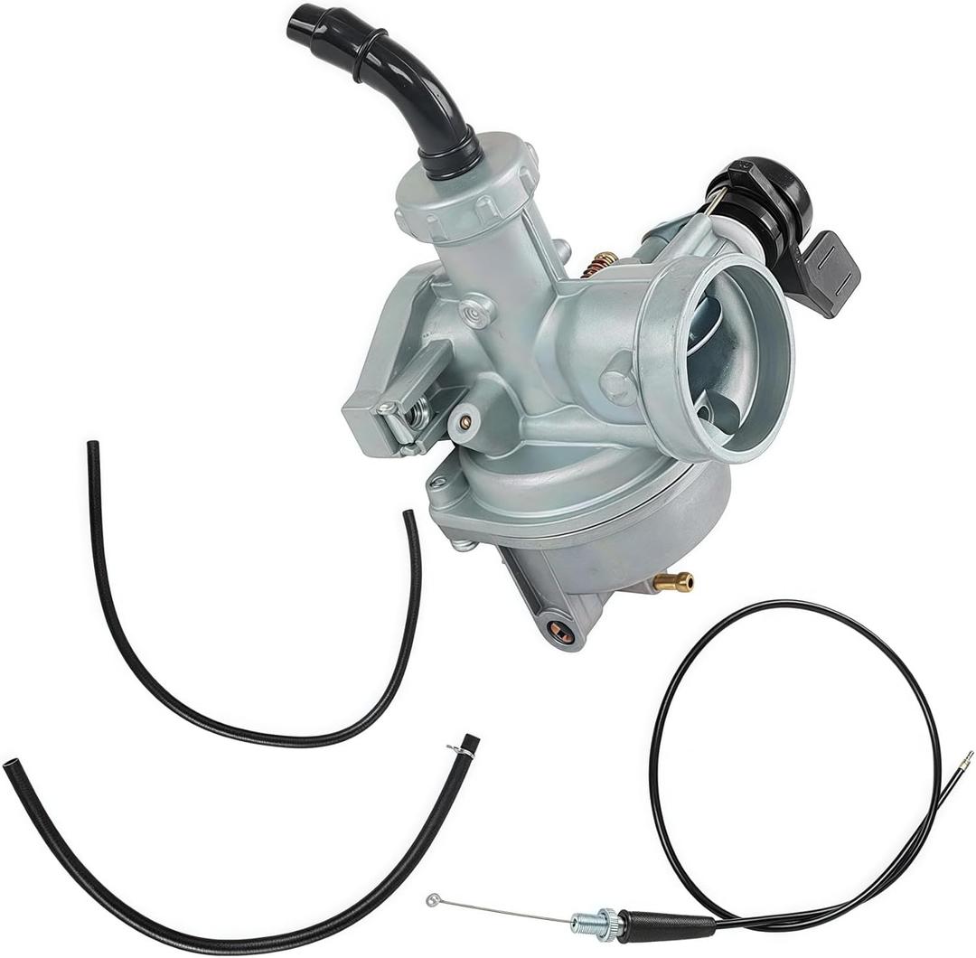 WFLNHB Carburetor Carb with Throttle Cable Replacement for Honda CT90 Trail 1971-1979, CT110 Trail 1980-1986