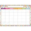 Ashley Productions ASH91041 Smart Poly Chart, Confetti Calendar, Polypropylene (PP), 13" x 19"