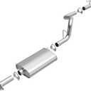 Replacement Exhaust System Kit 106-0003: Compatible with 1996-2001 Jeep Cherokee 2.5L/4.0L