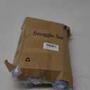 Snuggle Sac Chevron Throw Blanket for Couch, Reversible Super Soft Warm Blankets Cozy Knit Fuzzy Plush Lightweight Throws for Sofa, Bed, Camping, Blue, 50x60 inches