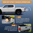 2 x Klutchtech Tailgate Anti-Theft Lock Fit for Toyota Tacoma 2016-2023, Truck Bed Tailgate Locks Protector Compatible with Toyota Tacoma Accessories 2023-2016Black
