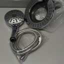 Delta 6-Setting In2ition 2-in-1 Dual Shower Head with Handheld High Pressure ProClean Spray, Chrome Detachable Shower Head with Hose, 1.75 GPM Flow Rate, Chrome 