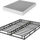 7 Inch Box Spring for Full Bed Bases - Heavy Duty Metal Mattress Foundation with Fabric Cover,Low Profile Full Box Spring Only,Noise Free,Easy Assembly
