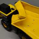 Tonka Steel Classics Mighty Dump Truck - Made with Steel & Sturdy Plastic, Yellow Toy Construction Truck, Boys and Girls, Kids, Toddlers, Ages 3+