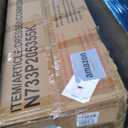 Elegant High Gloss Dresser with Metal Handle,Mirrored Storage Cabinet with 6 Drawers for Bedroom,Living Room,White