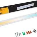 Ansen Hardwired Under Cabinet Lighting, 36in 22W LED Light for Kitchen/Closet, 1426lm, CRI>92, R9>90, Dimmable, 3 Color Temperature, 3000K/4000K/5000K(Warm White, Cool White, Daylight)