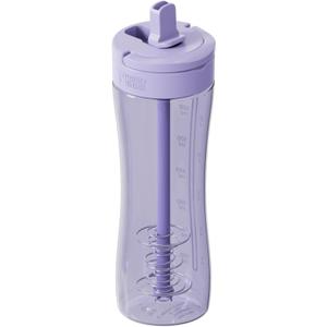 PerfectShaker Luma Series Shaker Bottle with Built-In Straw & Measurement Scale  28oz  Leakproof, BPA-Free, Dishwasher Safe  Protein, Smoothies & Pre-Workout Mixer Cup (Lavender)