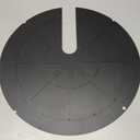 18 Inch Sump Pump Cover Lid, Submersible Decorative Slotted Steel