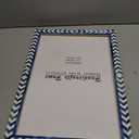 Handicrafts Home Handmade Bone Inlay Wall Hanging Blue PictureFrame, 13x19