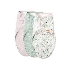 1 Pc SwaddleMe by Ingenuity Easy Change Baby Swaddle in Size Medium, 0-3 Months, 7-14 Pounds