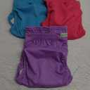 wegreeco Washable Reusable Premium Female Dog Diapers, Medium Large Small Dog Doggie Puppy & Doggy Diapers Female,Period Panties in Heat (Pack of 3, Medium) (Medium (12"-15" Waist), Bright Color)