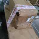 Flash Furniture Adjustable Classroom Activity Table with 6 Stackable Chairs, Rectangular Plastic Activity Table for Kids, 24" W x 48" L, Natural