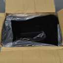 TIPGO Bathroom Trash Can with Lid, 10 Liter/ 2.6 Gallon Slim Garbage Can, Small Trash Bin Waste Basket with Pop-Up Lid for Kitchen, Bedroom, Living Room, Office (Black)