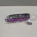 Mayerzon Prong Collar for Large Medium Dogs, Patented Reflective Pinch Collar with Metal Buckle, No Pull Adjustable Hidden Covered Dog Walking Training for Pitbull German Shepherd Doberman(Purple, L) (Large: 15''-22'')