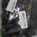 Hcpet Dog Boots Waterproof with Reflective Straps, Dog Shoes for Small Medium Large Puppy Outdoor Paw Protectors 4Ps, 8 (width 2.95 inch) for 74-91 lbs (Black)