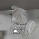 Valentines Party Giant Martini Plastic Glasses Large 48oz Acrylic Shrimp Cocktail Glasses Jumbo Cup DIY Table Centerpieces for A Tini Bit Older Birthday Wedding Decor(2 Pcs,Clear)