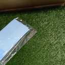 Dog Grass Pee Pad with Stainless Steel Tray, Odor-Free Drainage System, Reusable Artificial Grass Dog Potty for Indoor Apartment Balcony Puppy Training