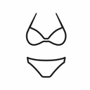 Women's White Basic  Bodysuit  S